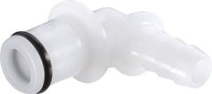 POM DN 6.4 Linktech Koppeling Insteeknippel 9.5 mm Slangpilaar 90-deg 40 Series
