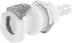POM DN 6.4 Linktech Koppeling Snelkoppeling 9.5 mm Slangpilaar Schotkoppeling 50 Series