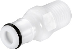 POM DN 6.4 Linktech Koppeling Insteeknippel 1/4 inch NPT buitendraad 50 Series