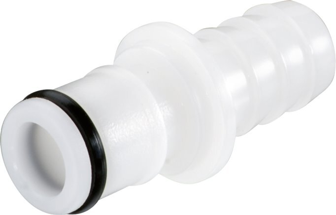 POM DN 6.4 Linktech Koppeling Insteeknippel 9.5 mm Slangpilaar 50 Series