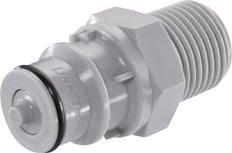 PP DN 9.5 Linktech Koppeling Insteeknippel 3/8 inch NPT buitendraad 60 Series