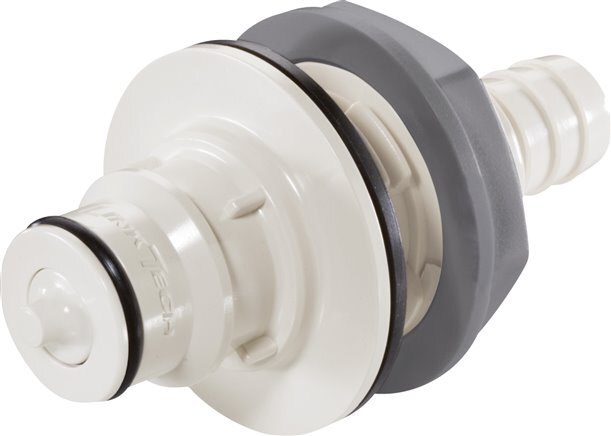 PSU DN 9.5 Linktech Koppeling Insteeknippel 19 mm Slangpilaar Schotkoppeling 60 Series