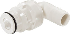 PSU DN 9.5 Linktech Koppeling Insteeknippel 9.5 mm Slangpilaar Dubbele afsluiting 90-deg 60 Series