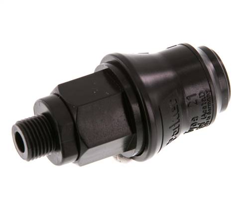 POM DN 5 Koppeling Snelkoppeling G 1/8 inch Buitendraad