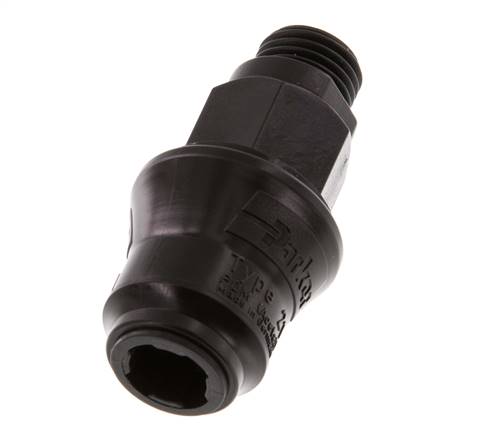 POM DN 5 Koppeling Snelkoppeling G 1/4 inch Buitendraad