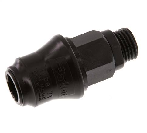POM DN 5 Koppeling Snelkoppeling G 1/4 inch Buitendraad