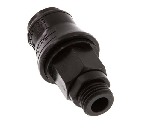 POM DN 5 Koppeling Snelkoppeling G 1/4 inch Buitendraad