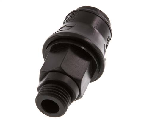 POM DN 5 Koppeling Snelkoppeling G 1/4 inch Buitendraad