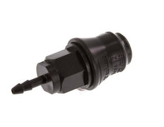 POM DN 5 Koppeling Snelkoppeling 4 mm Slangpilaar