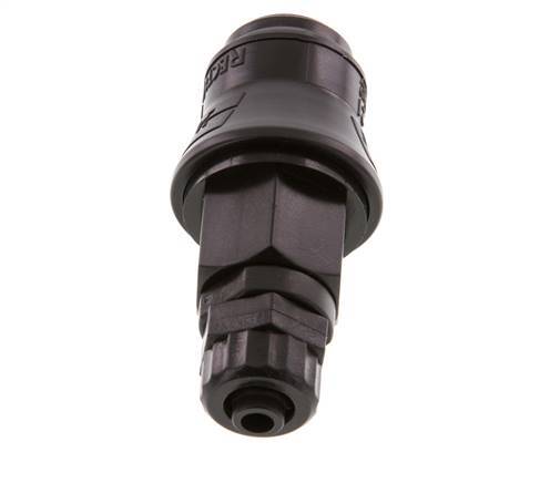 POM DN 5 Koppeling Snelkoppeling 6x8 mm opsteekfitting