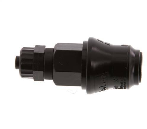 POM DN 5 Koppeling Snelkoppeling 6x8 mm opsteekfitting