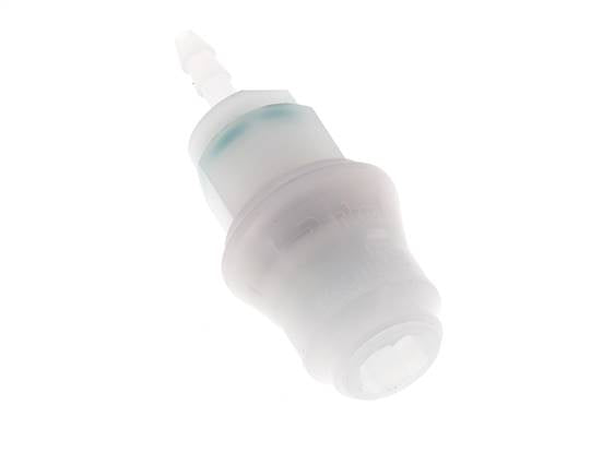PVDF DN 5 Koppeling Snelkoppeling 4 mm Slangpilaar