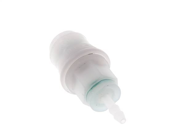 PVDF DN 5 Koppeling Snelkoppeling 4 mm Slangpilaar