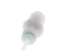 PVDF DN 5 Koppeling Snelkoppeling 4 mm Slangpilaar