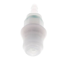 PVDF DN 5 Koppeling Snelkoppeling 6 mm Slangpilaar