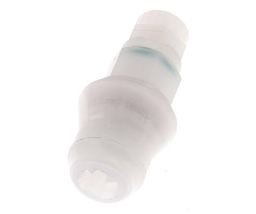 PVDF DN 5 Koppeling Snelkoppeling 6x8 mm opsteekfitting