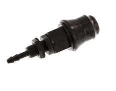 POM DN 5 Koppeling Snelkoppeling 4 mm Slangpilaar Schotkoppeling