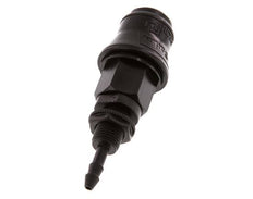 POM DN 5 Koppeling Snelkoppeling 4 mm Slangpilaar Schotkoppeling