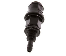 POM DN 5 Koppeling Snelkoppeling 6 mm Slangpilaar Schotkoppeling