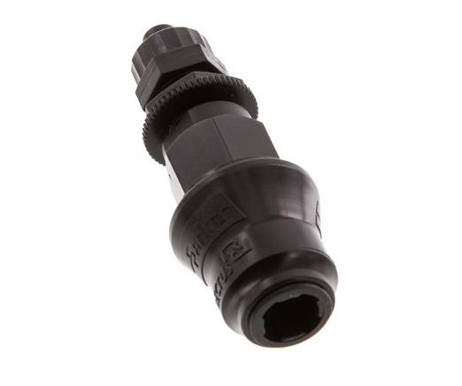 POM DN 5 Koppeling Snelkoppeling 6x8 mm opsteekfitting Schotkoppeling