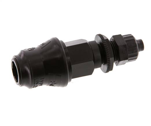 POM DN 5 Koppeling Snelkoppeling 6x8 mm opsteekfitting Schotkoppeling