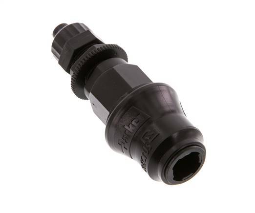 POM DN 5 Koppeling Snelkoppeling 6x8 mm opsteekfitting Schotkoppeling