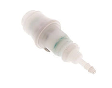 PVDF DN 5 Koppeling Snelkoppeling 4 mm Slangpilaar Schotkoppeling