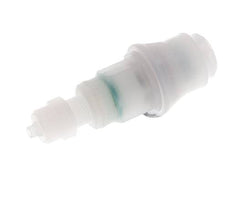 PVDF DN 5 Koppeling Snelkoppeling 4x6 mm opsteekfitting Schotkoppeling