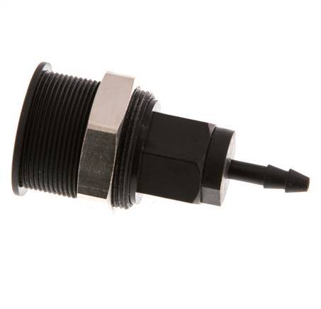 POM DN 5 Koppeling Snelkoppeling 4 mm Slangpilaar Pull-Off