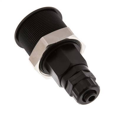 POM DN 5 Koppeling Snelkoppeling 6x8 mm opsteekfitting Pull-Off