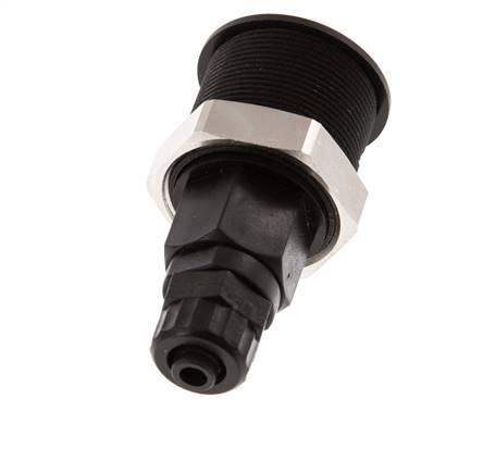 POM DN 5 Koppeling Snelkoppeling 6x8 mm opsteekfitting Pull-Off