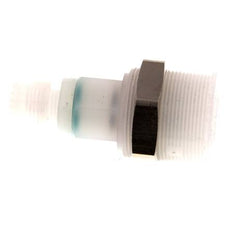 PVDF DN 5 Koppeling Snelkoppeling 4 mm Slangpilaar Pull-Off
