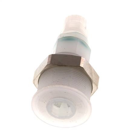 PVDF DN 5 Koppeling Snelkoppeling 4 mm Slangpilaar Pull-Off