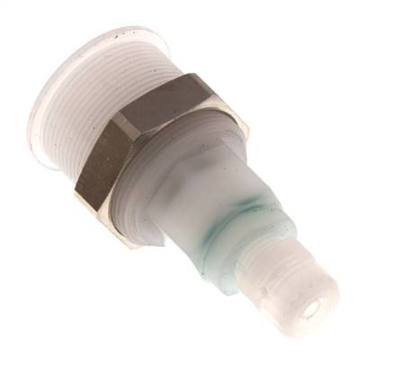 PVDF DN 5 Koppeling Snelkoppeling 4x6 mm opsteekfitting Pull-Off