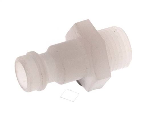 PVDF DN 5 Koppeling Insteeknippel G 1/8 inch Buitendraad