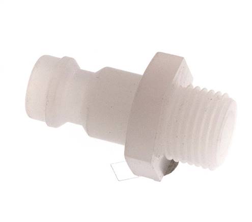 PVDF DN 5 Koppeling Insteeknippel G 1/8 inch Buitendraad