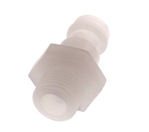 PVDF DN 5 Koppeling Insteeknippel G 1/8 inch Buitendraad