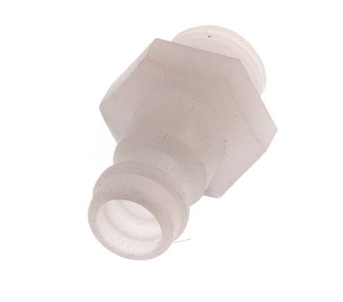 PVDF DN 5 Koppeling Insteeknippel G 1/8 inch Buitendraad