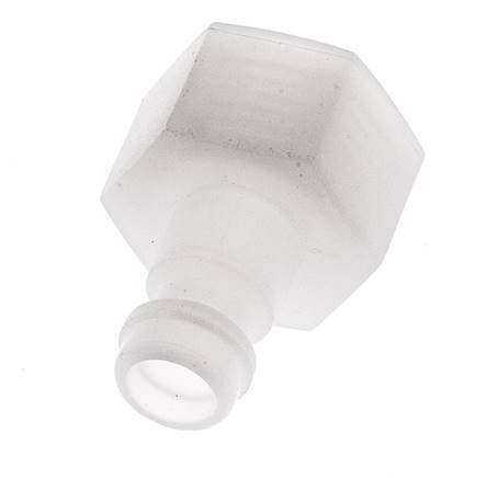 PVDF DN 5 Koppeling Insteeknippel G 1/4 inch Binnendraad