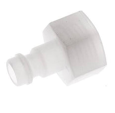 PVDF DN 5 Koppeling Insteeknippel G 1/4 inch Binnendraad