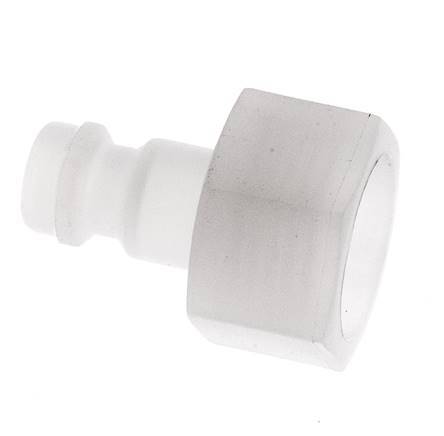 PVDF DN 5 Koppeling Insteeknippel G 1/4 inch Binnendraad