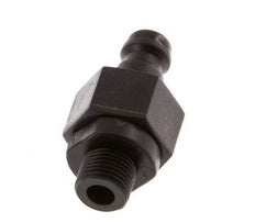 POM DN 5 Koppeling Insteeknippel G 1/8 inch Buitendraad Dubbele afsluiting