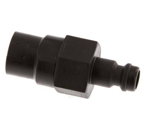 POM DN 5 Koppeling Insteeknippel G 1/8 inch Binnendraad Dubbele afsluiting