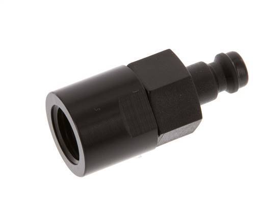 POM DN 5 Koppeling Insteeknippel G 1/4 inch Binnendraad Dubbele afsluiting