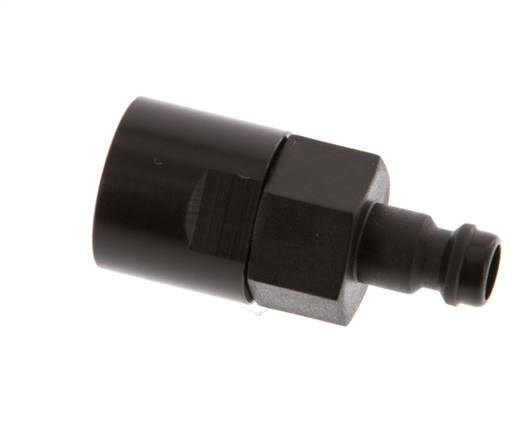 POM DN 5 Koppeling Insteeknippel G 1/4 inch Binnendraad Dubbele afsluiting