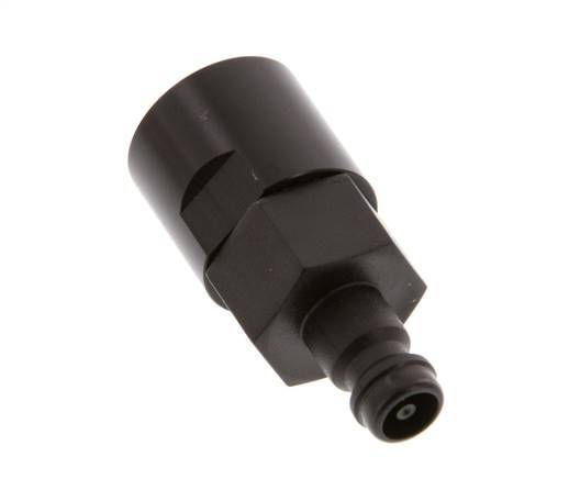 POM DN 5 Koppeling Insteeknippel G 1/4 inch Binnendraad Dubbele afsluiting