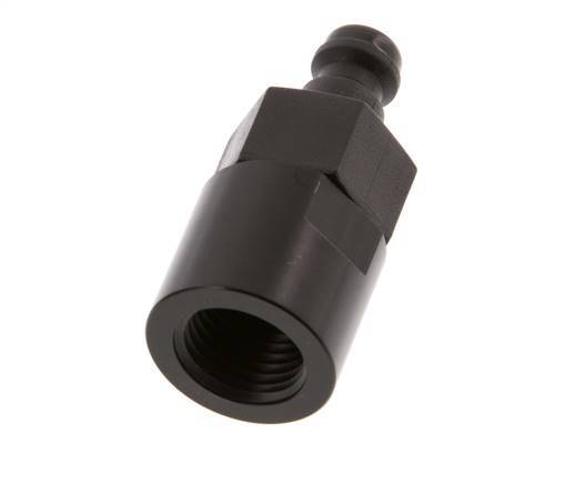 POM DN 5 Koppeling Insteeknippel G 1/4 inch Binnendraad Dubbele afsluiting