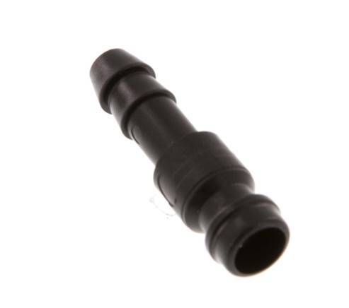 POM DN 5 Koppeling Insteeknippel 6 mm Slangpilaar [2 Stuks]