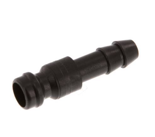 POM DN 5 Koppeling Insteeknippel 6 mm Slangpilaar [2 Stuks]