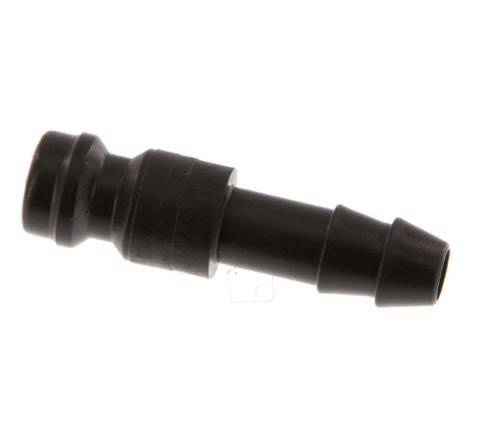 POM DN 5 Koppeling Insteeknippel 6 mm Slangpilaar [2 Stuks]